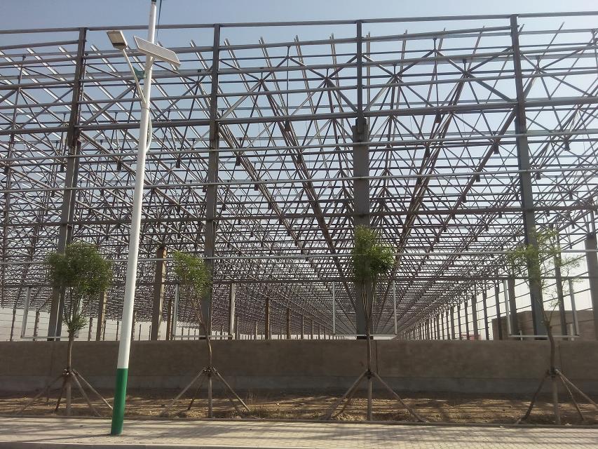 枣阳汽车工业厂房网架